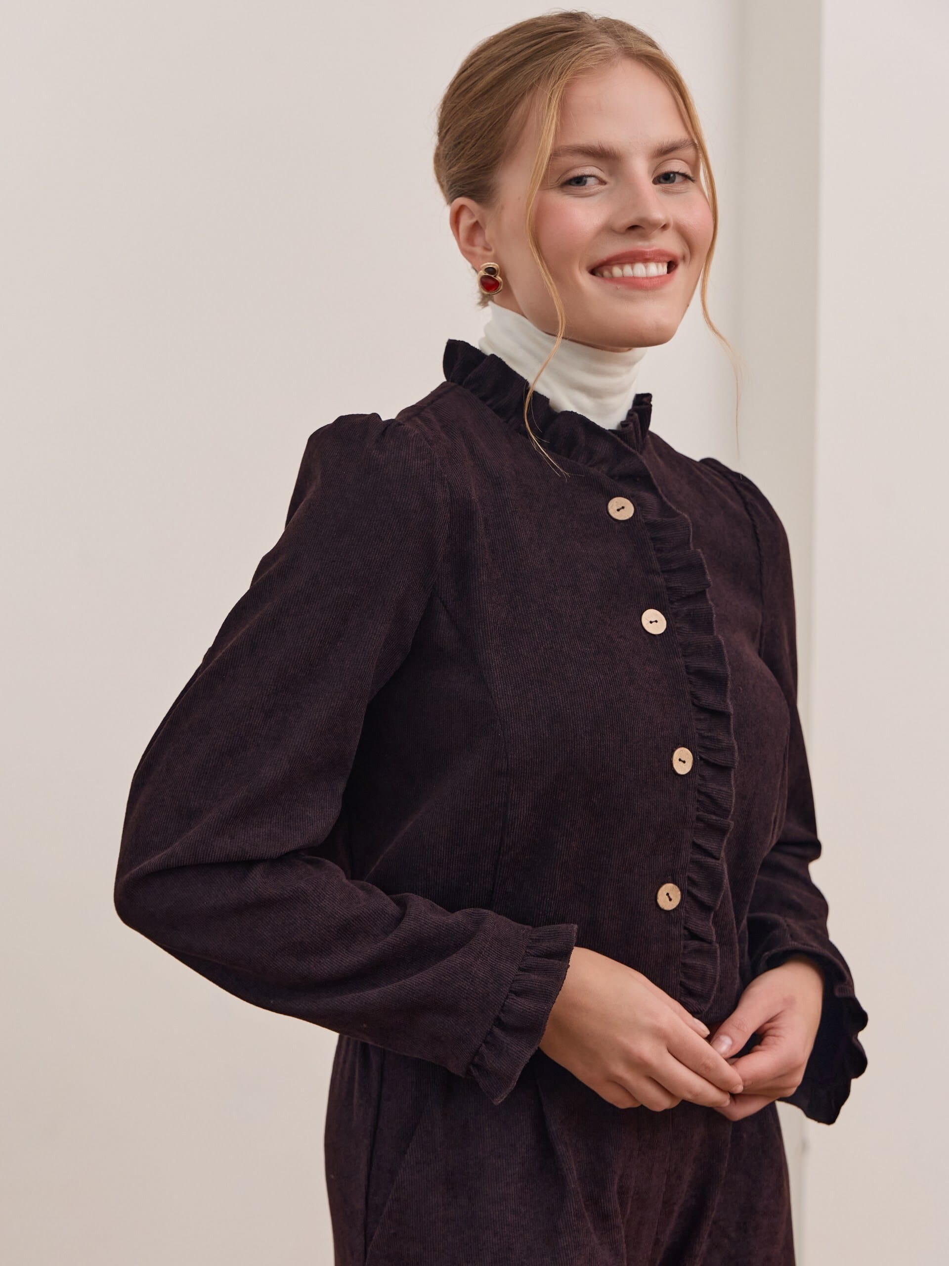 Жакет вельвет укороченный